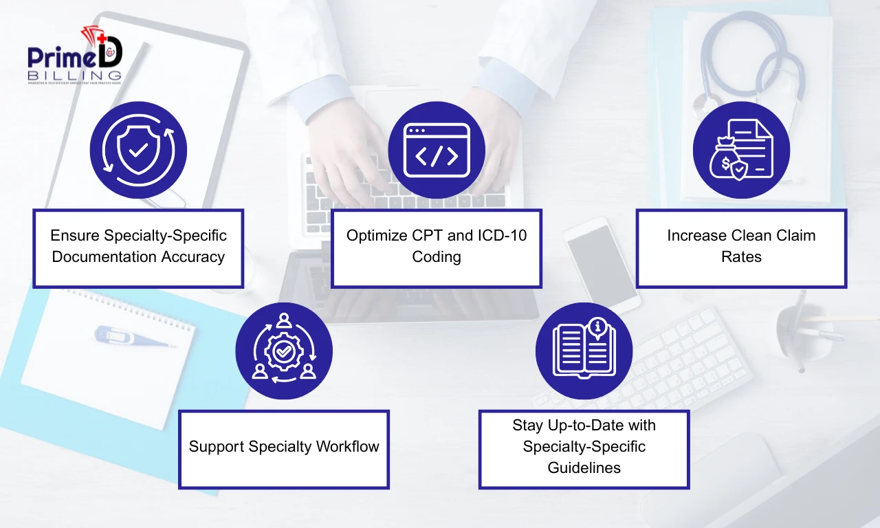 Prime Doc Billing’s Specialty-Specific Assistance